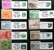 ZESTAW ZNACZKOW STARY PAKISTAN (K