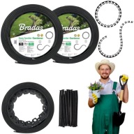 OBRZEŻA OGRODOWE TRAWNIKOWE Z TWORZYWA SZTUCZNEGO DO OGRÓDKA 20M X 4 CM