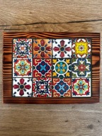 Deska do serwowania serów przekąsek handmade prezent drewniana