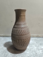 wazon ceramiczny z okresu PRL-u