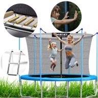 TRAMPOLINA OGRODOWA DO OGRODU DLA DZIECI MAŁA 6FT KOMUNIA TARAS OGRÓD 3M