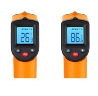 CYFROWY TERMOMETR NA PODCZERWIEŃ, cyfrowy pistolet laserowy -50°C~550°C