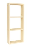 Półka kuchenna drewniana szafka regał – styl rustykalny / skandynawski