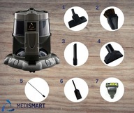 Odkurzacz wodny MediSmart FD-2034A czarny 1200 W