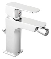 Bateria bidetowa Ferro ALBA VerdeLine srebrny