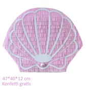 Piniata XXL Muszla / Syrenka różowy (dowolny kolor). Konfetti gratis.