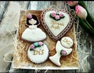 Pierniki, pierniczki podziękowania Pierwsza Komunia Święta