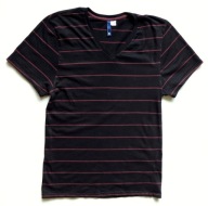 H&M T-shirt V-Neck - koszulka męska - roz. S - jak NOWA