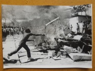 Haiti zamieszki 1990 prasowa d