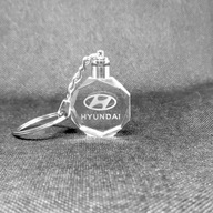 Brelok Led do kluczy HYUNDAI Kryształ Prezent