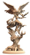 Dream Navigator Harpy Siren Harpia Pinup C RPG Druk 3D NSFW