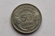 50 CENTIMES 1947 R. FRANCJA - BK94