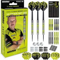 WINMAU MvG ZESTAW 3 RZUTKI 18G MIĘKKA KOŃCÓWKA LOTKI TRZONKI STALOWE ETUI