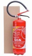Gaśnica proszkowa Gloria 6kg ABC+E z legalizacją