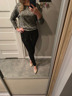 CZARNO SZARY KOMBINEZON S