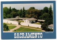 Pocztówka Stany Zjednoczone Sacramento fort Sutter