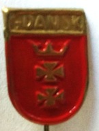 Odznaka - Herb Gdańsk