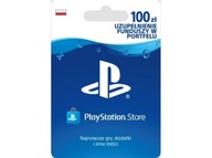 PLAYSTATION NETWORK 100 PLN PSN KOD PS4 PS5 PS3 PS