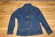 Marynarka żakiet jeansowa r.122