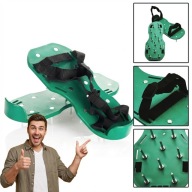 AERATOR OGRODOWY NA BUTY RĘCZNY WERTYKULATOR KOLCE GRUBE 26 SZT 45MM