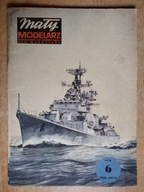 MM 6/1976 OKRĘT WOJENNY TYPU NISZCZYCIEL - PROSZĘ PRZECZYTAJ OPIS