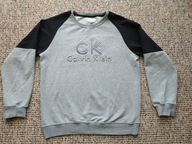 Bluza męska szaro-czarna Calvin Klein Jeans