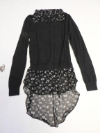 A309_ 2w1- Bluzka damska z baskinką/ r. 40/42