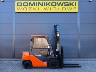 WÓZEK WIDŁOWY TOYOTA 02-8FDF25 2020R. DIESEL DUPLEX WYNAJEM SPRZEDAŻ SERWIS