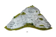 Góra rogowa wzgórze 36 gry bitewne stół diorama