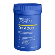 Formeds BICAPS D3 4000 | witamina D3 | 120 kapsułek 4000 IU