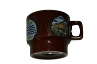 KUBEK REGIONALNY | GRECJA | BRĄZOWY | 250 ML | NOWY