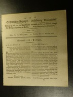 DODATEK DO DZIENNIKA URZĘDOWEGO ,POZNAŃ,Nr 11 z 11 Marca 1828r.