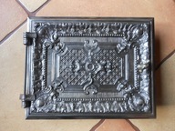 ŁADNE STARE DRZWICZKI ŻELIWNE DO PIECA WĘDZARNI