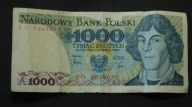 Polska - banknot - 1000 Złotych 1982 rok - Seria EU