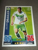 MATCH ATTAX 2015-2016 WFL WOLFSBURG Julian Draxler 120