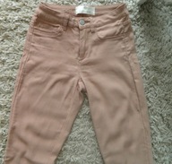 jeansy skiny różowe r. 36