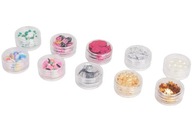 Mieszanka confetti o różnych kształtach dekoracja kartek prac technicznych