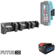 Uchwyt potrójny na akumulator Erbauer 18V EXT DualVolt bez blokady