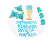 Dekoracje na tort, PIERWSZA KOMUNIA ŚWIĘTA