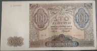 100 zł. 1941 seria A stan -II Generalna Gubernia