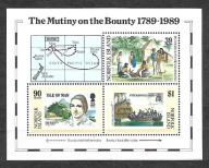 NORFOLK - 200 rocznica buntu na Bounty 1988 ** Mi B-11(1756)