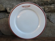 Płaski Talerz Deserowy_ŚLĄSKA GASTRONOMIA_LUBIANA PRL