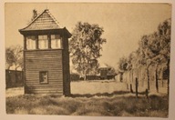 OŚWIĘCIM AUSCHWITZ. Wieże strażnicze, na których były umieszczane karabiny