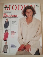 Diana moda moden bluzki Burda vintage retro wykroje krawieckie szycie 15/16