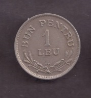 Rumunia - 1 Leu 1924 rok
