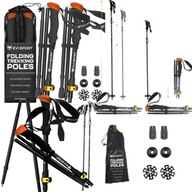 Kije trekkingowe nordic walking EVI Fold PRO+ ALU Core 110-130 cm