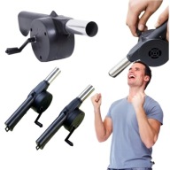 HIT DMUCHAWA DO ROZPALANIA KOMINKA PIECA GRILLA OGNISKA RĘCZNA UNIWERSALNA