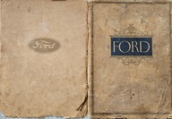 FORD A, ILUSTROWANY KATALOG, INSTRUKCJA OBSŁUGI, UNIKAT
