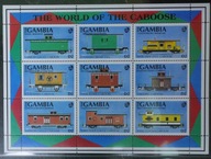 Gambia bloczek filatelistyczny (58