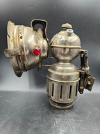 Stara zabytkowa lampa rowerowa karbidowa Hermann ? Niemcy